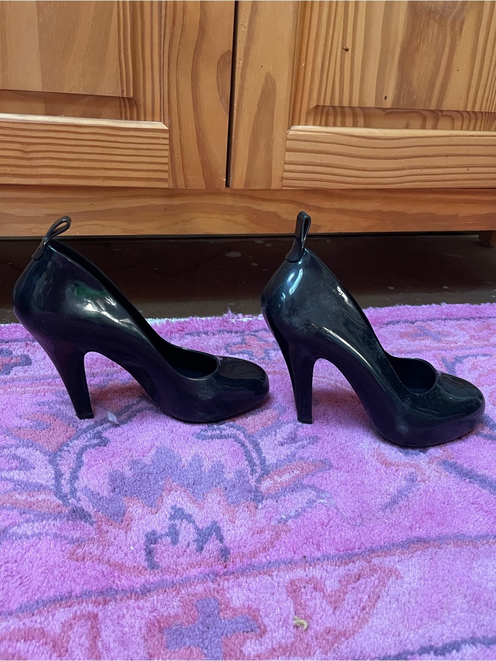 Vivienne Westwood Melissa black heels - Picture 3 of 6